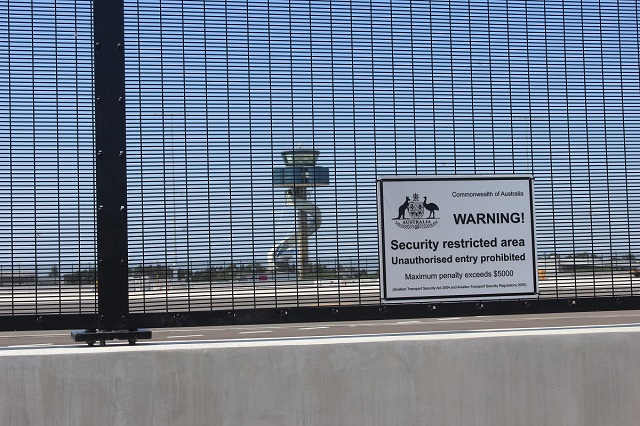 High Security Fencing to Sydney Airport